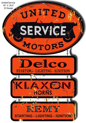 Motor Oil And Gas Station Signs