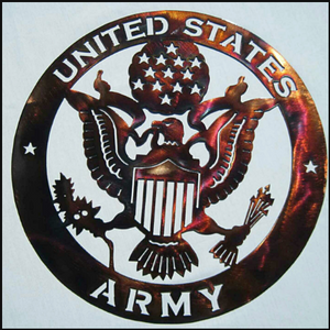 US Army Metal Sign